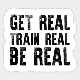 Train Real Sticker